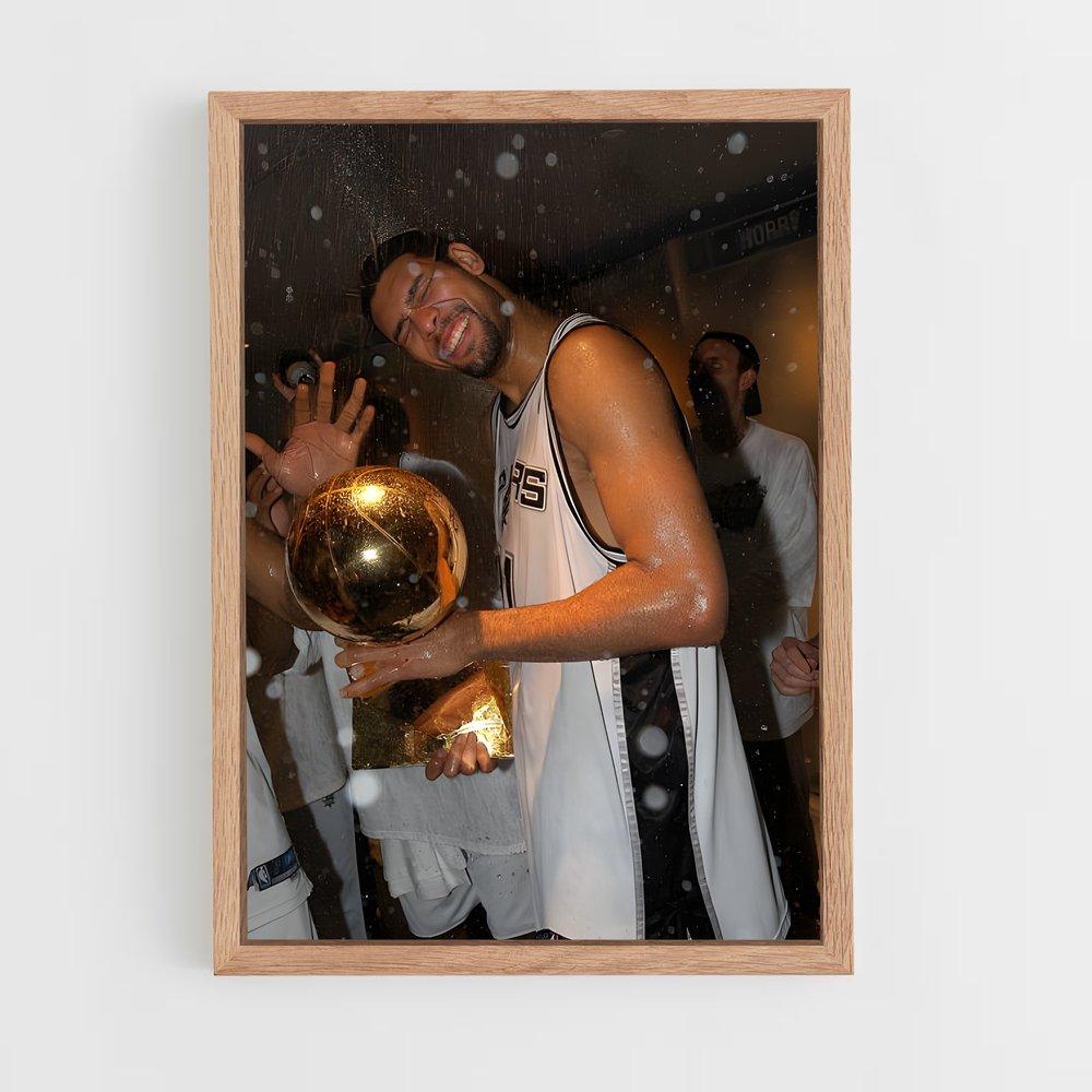 Poster Celebration Spurs – affiche Basketball (vue 4)